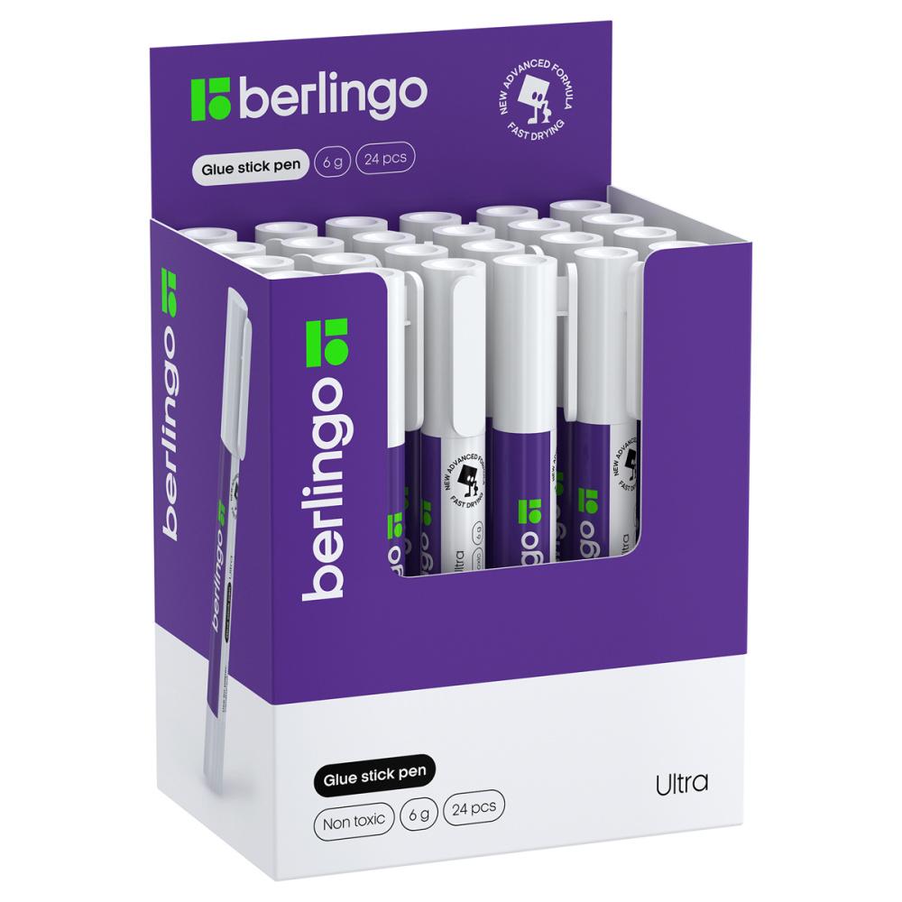 Клей-карандаш Berlingo Ultra 6 гр., картон