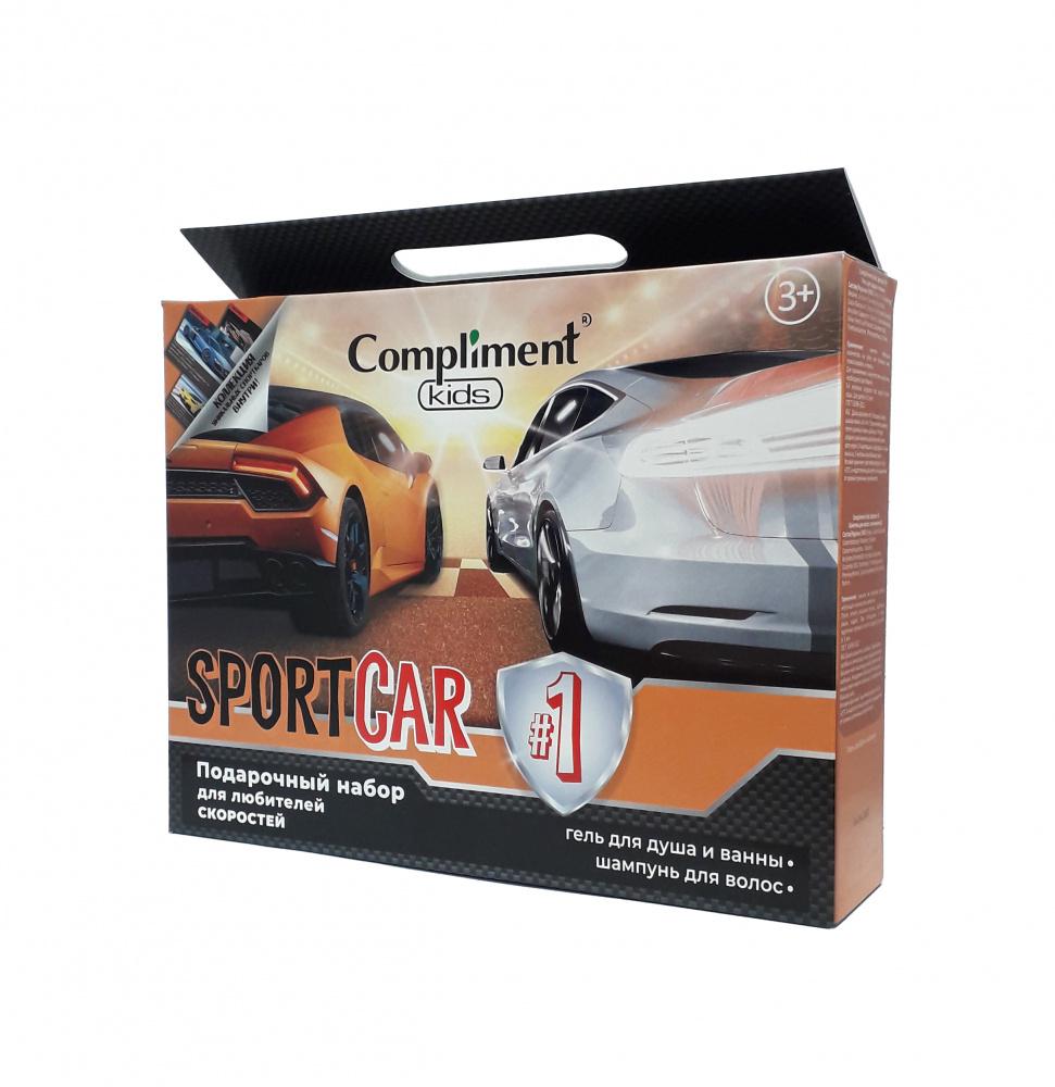 Набор подарочный Compliment kidssportcar шампунь и гель для душа и ванны 400 мл., картон