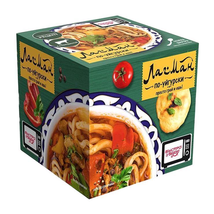 Суп Быстро&вкусно Лагман по-уйгурски замороженный 250 гр., ПЭТ