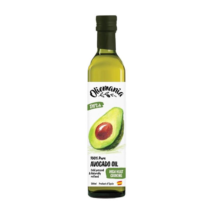 Масло авокадо Oliomania рафинированное 500 мл., стекло