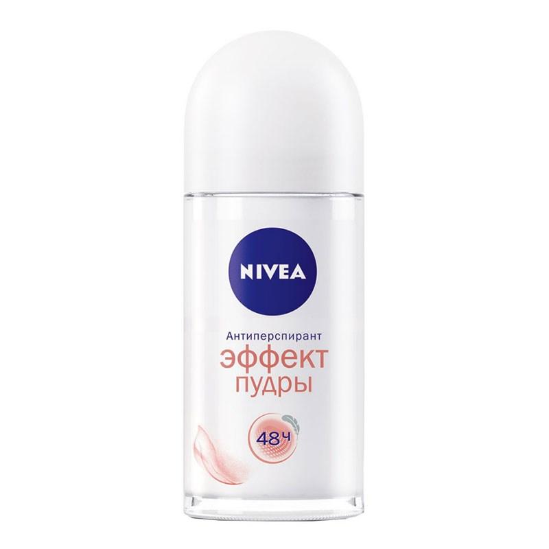 Дезодорант-антиперспирант Nivea Эффект пудры 50 мл., стекло