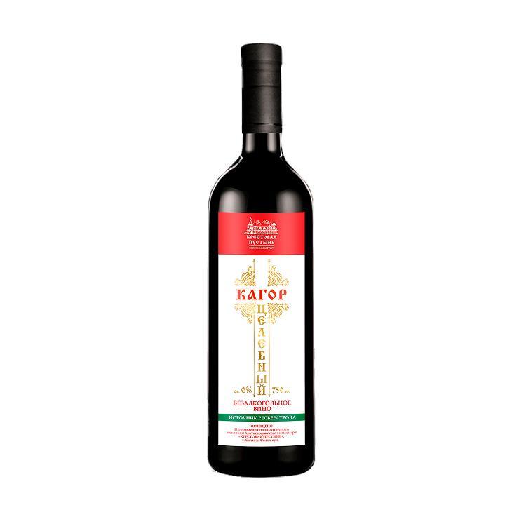 Кагор Крестовая пустынь Солох-аул безалкогольный монастырский 750 мл., стекло