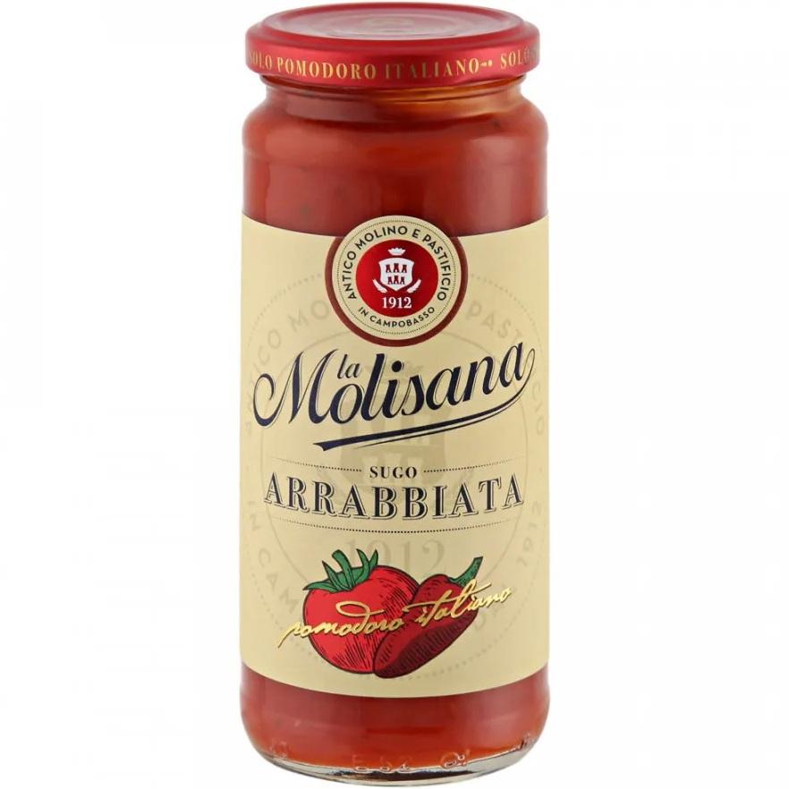 Соус La Molisana Sugo arrabbiata Аррабиата томатный 340 гр., стекло