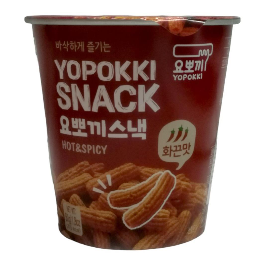 Снеки рисовые Yopokki Остро-пряные 50 гр., картон
