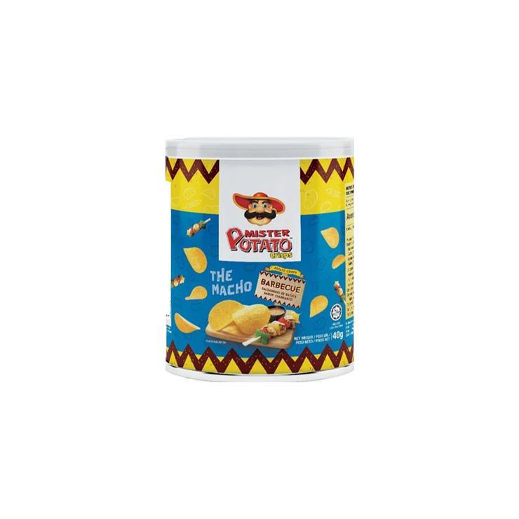 Чипсы Mister Potato барбекю 40 гр., туба