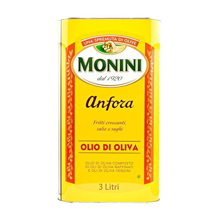 Масло оливковое Monini Anfora 3 л., ж/б