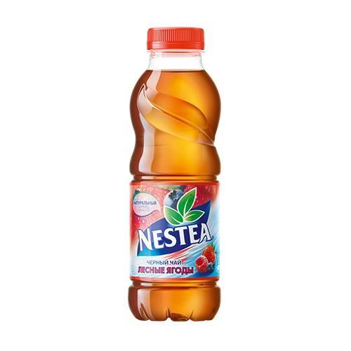 Чай Nestea холодный Нести черный без газа лесные ягоды, 500 мл., ПЭТ