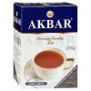 Чай Akbar Earl Grey черный с ароматом бергамота, 200 гр., картон