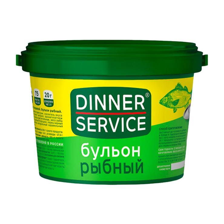 Бульон рыбный Dinner service сухой 1,5 кг., ПЭТ