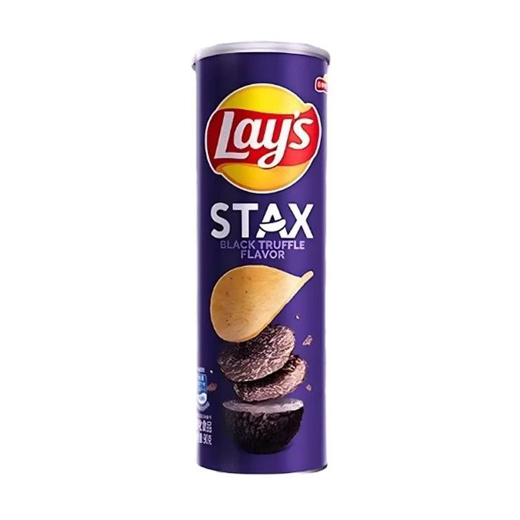 Чипсы Lay's Black Truffle черный трюфель 90 гр., туба