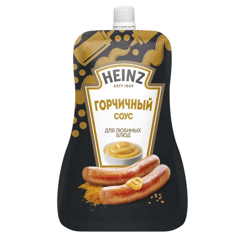 Соус Heinz Горчичный 200 гр., дой-пак