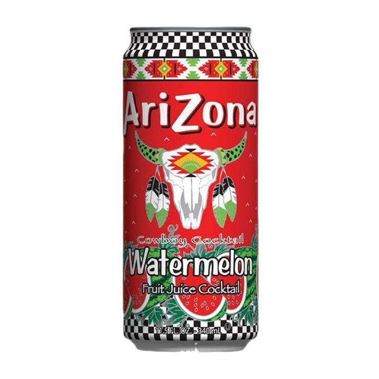 Чай холодный Arizona Watermelon Fruit Juice Coctail арбуз 340 мл., ж/б