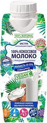 Кокосовое молоко АЗБУКА ПРОДУКТОВ кулинарное 330 мл., ПЭТ