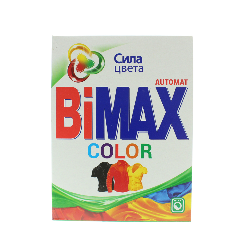 Стиральный порошок Bimax Color Автомат 400 гр., картон