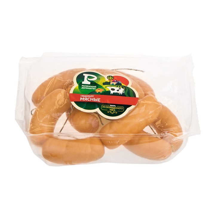 Сардельки Раменский деликатес мясные 1 кг., ГАЗ