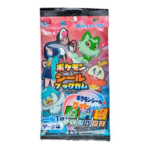 Жевательная резинка Coris Pokemon Seal Book с наклейками 3,5 гр., флоу-пак