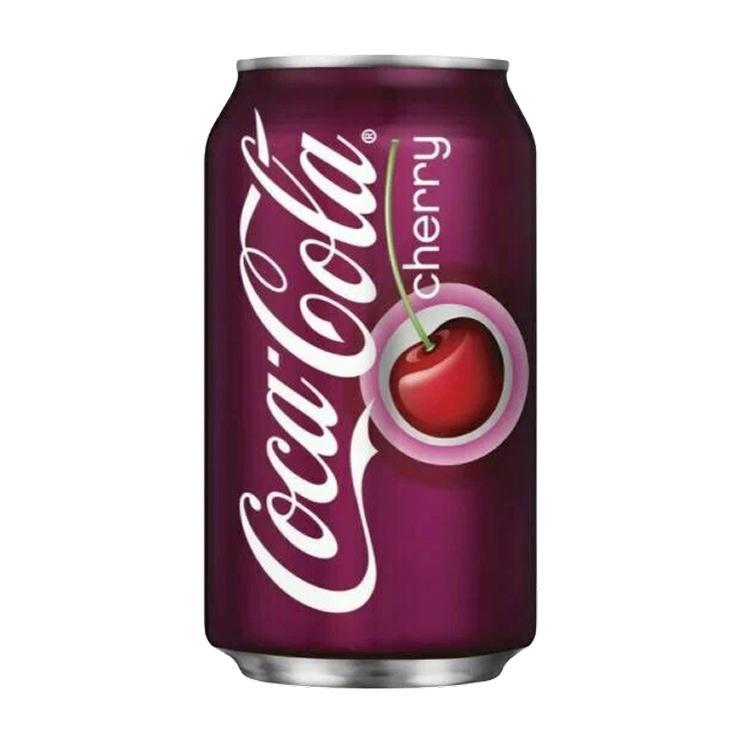 Напиток газированный Coca-Cola cherry США 355 мл., ж/б
