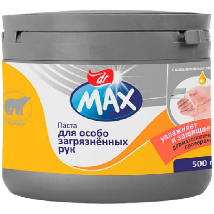 Паста для рук Dr Max Сибирь с очищающим эффектом с вазелиновым маслом 500 гр., банка