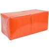 Салфетка бумажная оранжевая 24х24 см 1-сл 300 шт/уп