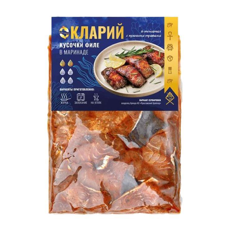Сом клариевый Рыба дивня филе в маринаде охлажденный 270 гр., пакет