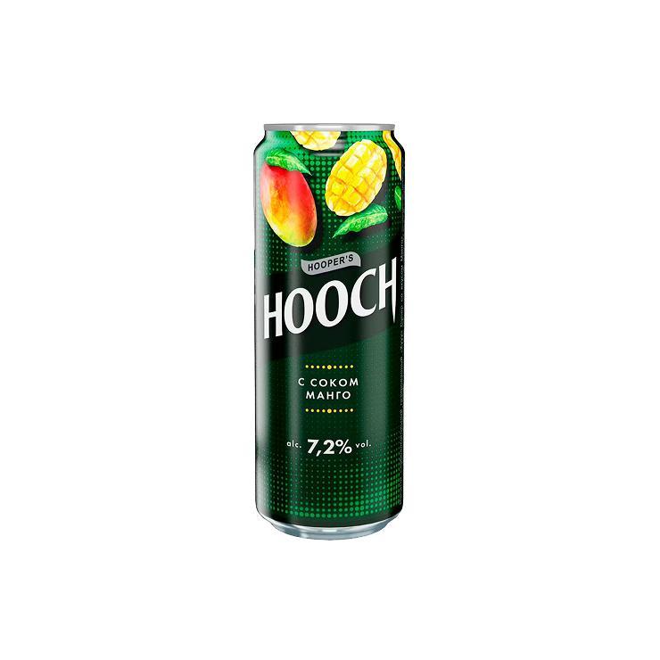 Напиток пивной Hooch манго лайм 6,5% 450 мл., ж/б