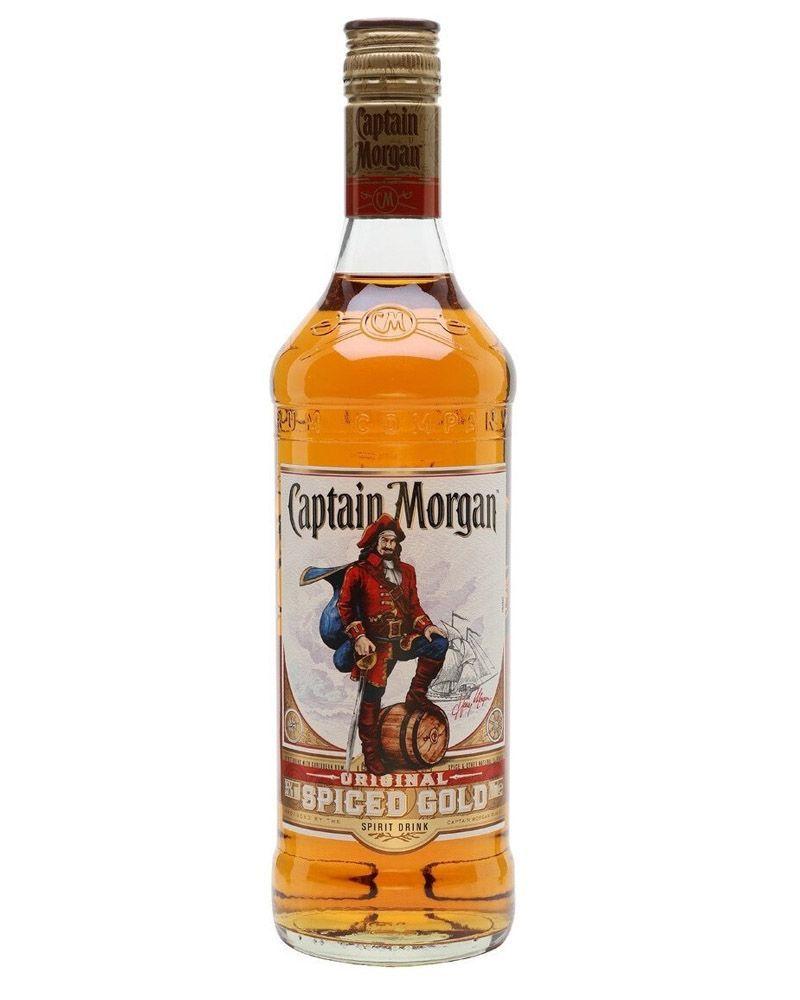 Спиртной напиток Captain Morgan на основе рома 35% 750 мл., стекло