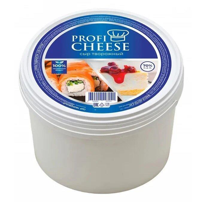 Сыр творожный 70% PROFI CHEESE, 2.2 кг., ПЭТ