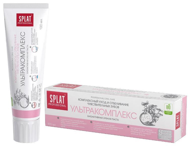 Зубная паста Splat Ультракомплекс 80 гр., картон