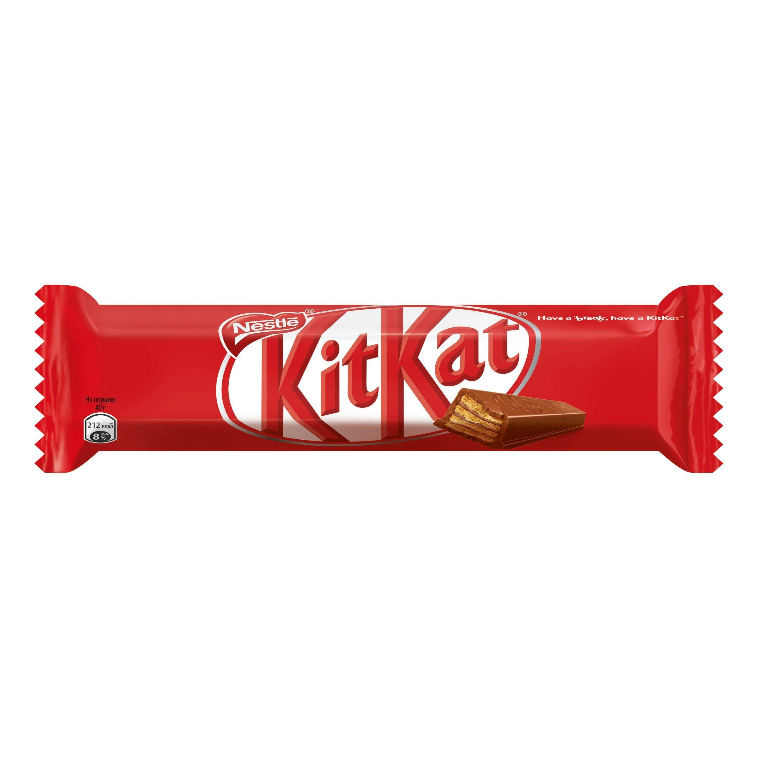 Батончик шоколадный Nestle Kit Kat 40 гр., флоу-пак