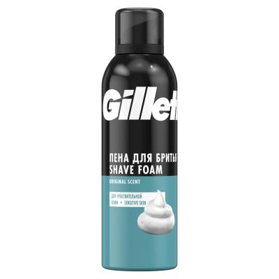 Пена для бритья Gillette Classic для чувствительной кожи 200 мл., баллон