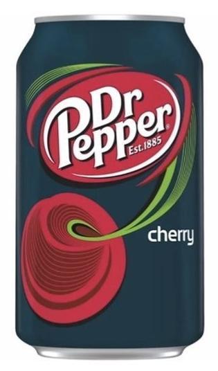 Напиток газированный Dr. Pepper вишня 355 мл., ж/б