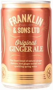 Напиток Franklin & Sons, Original Ginger Ale безалкогольный сильногазированный, 150 мл., ж/б