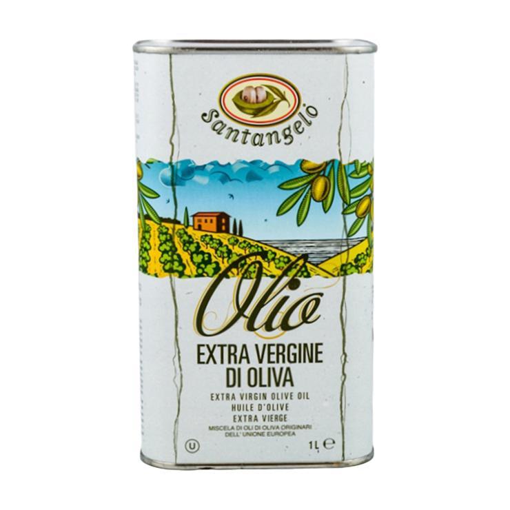 Масло оливковое Santangelo Extra Virgin нерафинированное 1 л., ж/б