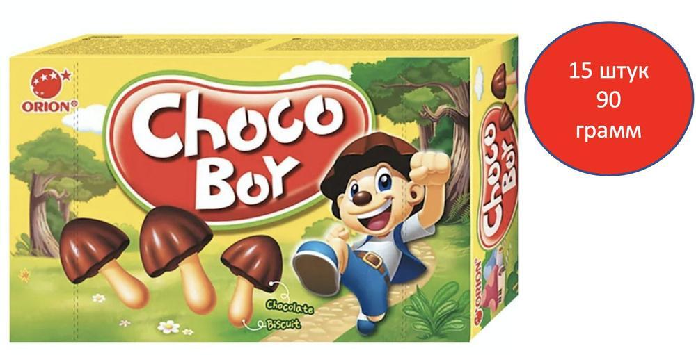 Печенье Choco Boy Классическое 90 гр., картон