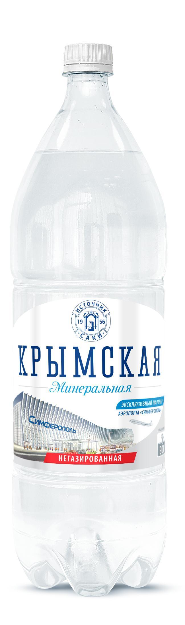 Вода негазированная Крымская 1 л., ПЭТ