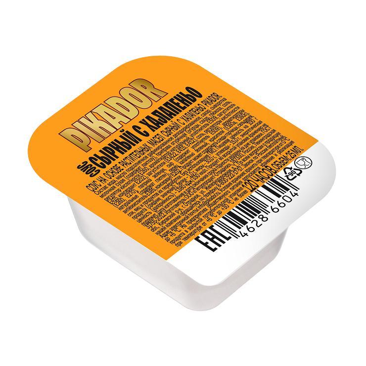 Соус PIKADOR PRO Сырный с Халапеньо 25 мл., дип-пот