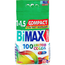 Стиральный порошок Color Автомат,  BiMax, 6 кг., пластиковый пакет
