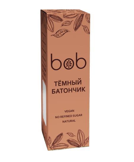 Батончик ореховый Bob темный 50 гр., картон