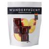Конфеты WUNDERFRUCHT Персик в темном шоколаде 54%, 75 гр., флоу-пак