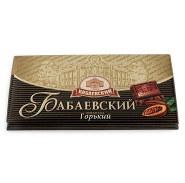Шоколад, батончик Бабаевский Горький