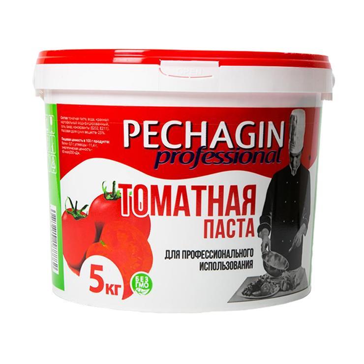 Томатная паста Pechagin 5 кг., пластиковая упаковка