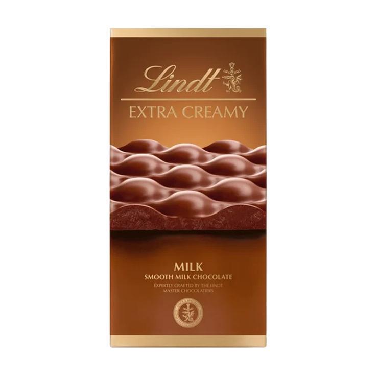 Шоколад Lindt extra creamy milk молочный 80 гр., картон