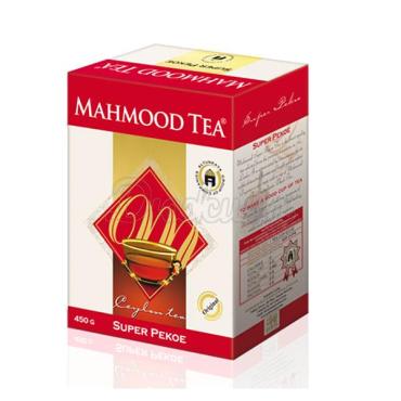 Чай листовой, черный Супер пекое Mahmood tea , 450 гр., картонная коробка