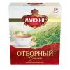 Чай черный Майский чай Отборный цейлонский 100 пакетиков 200 гр., картон