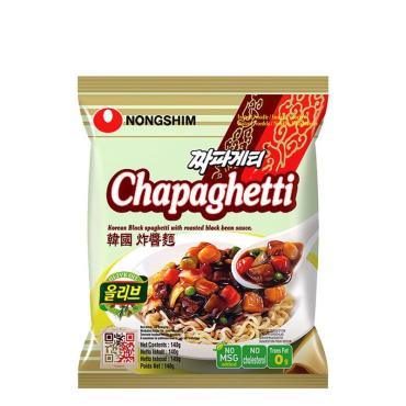 Лапша быстрого приготовления Тяпагетти Chapaghetti, Nongshim, 140 гр., флоу-пак