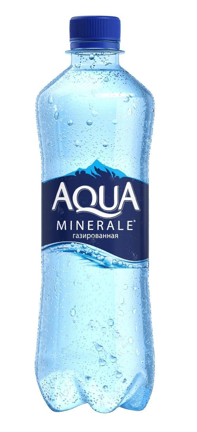 Вода газированная Aqua Minerale 500 мл., ПЭТ