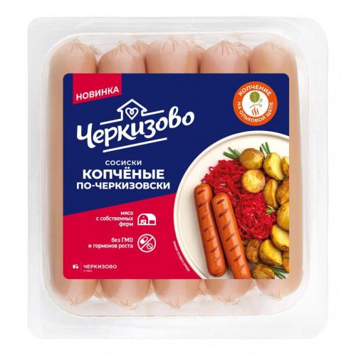 Сосиски Черкизово По-черкизовски копченые 400 гр., вакуум