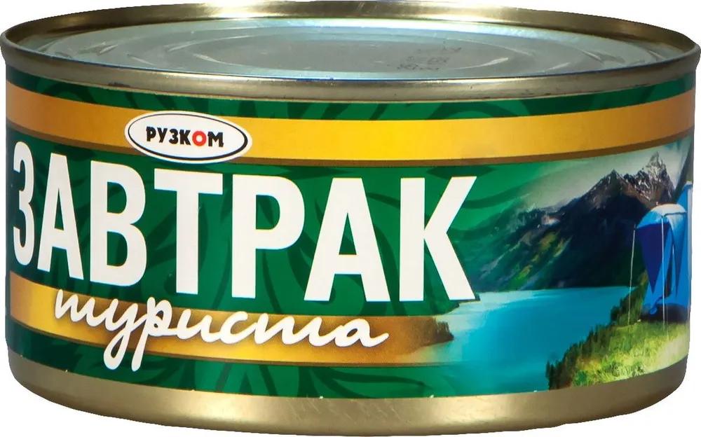Завтрак туриста Рузком из свинины ГОСТ 325 гр., ж/б