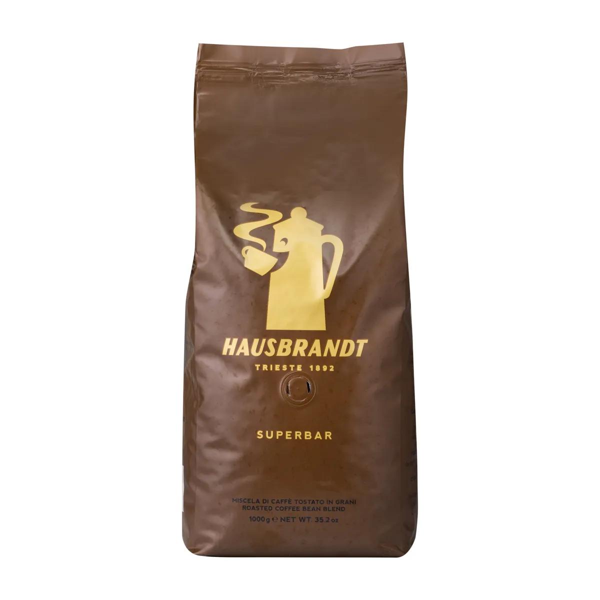Кофе в зернах Hausbrandt Superbar, 1 кг., флоу-пак