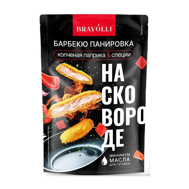 Панировка Bravolli! Копченая паприка и специи 200 гр., дой-пак